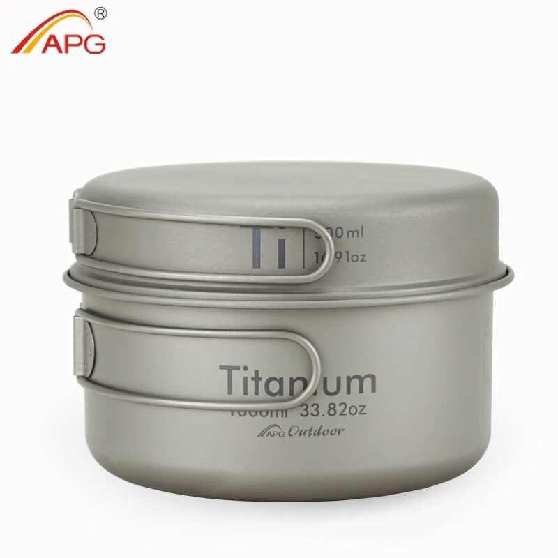 Camping Cooking Rack - APG Ultralekka patelnia tytanowa Outdoor Camping