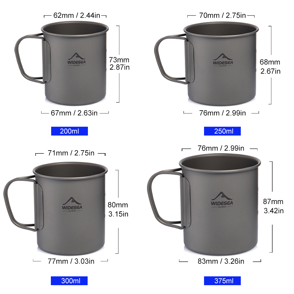 Kubek kempingowy Widesea, tyta – Camping Cooking Bundle recenzja i cena