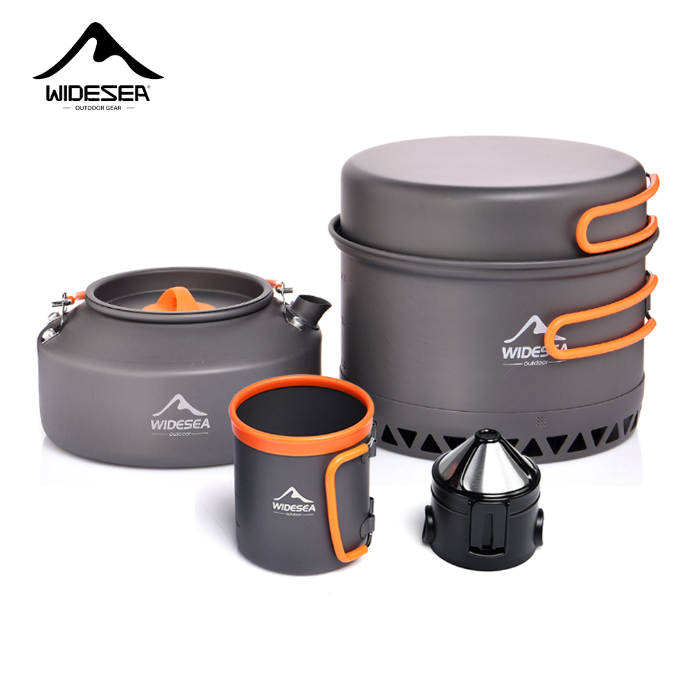 Zestaw naczyń kempingowych, na – Camping Cooking Sets recenzja i cena